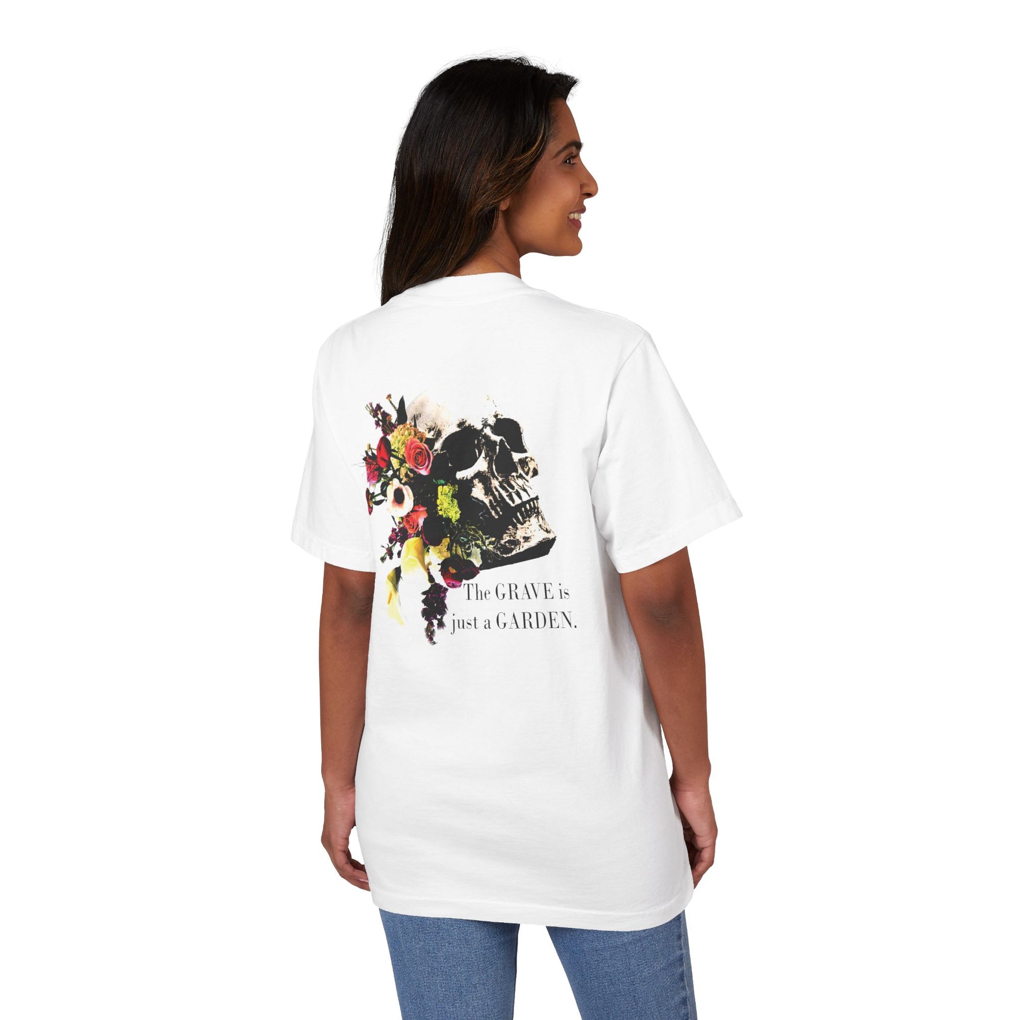 Unisex Garment-Dyed Drop-Shoulder T-Shirt