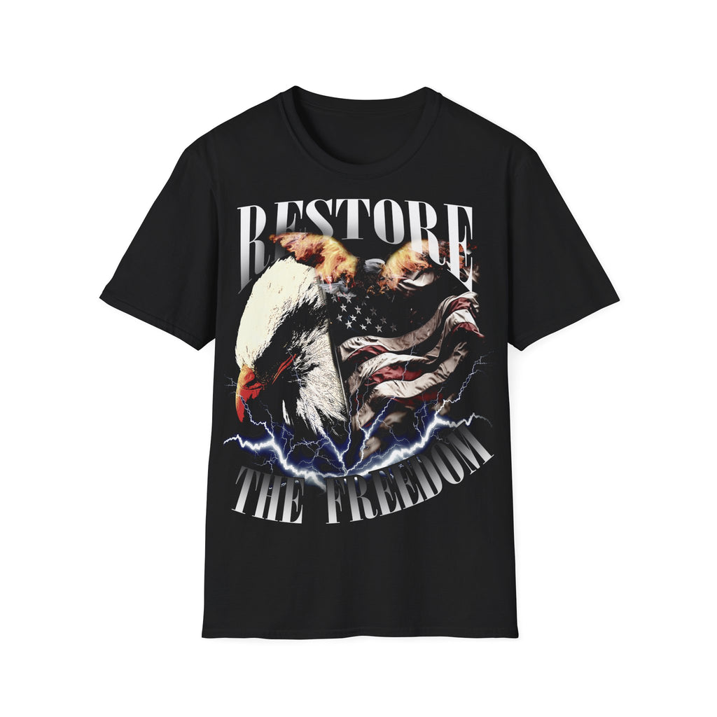 Restore The Freedom Cotton T-shirt