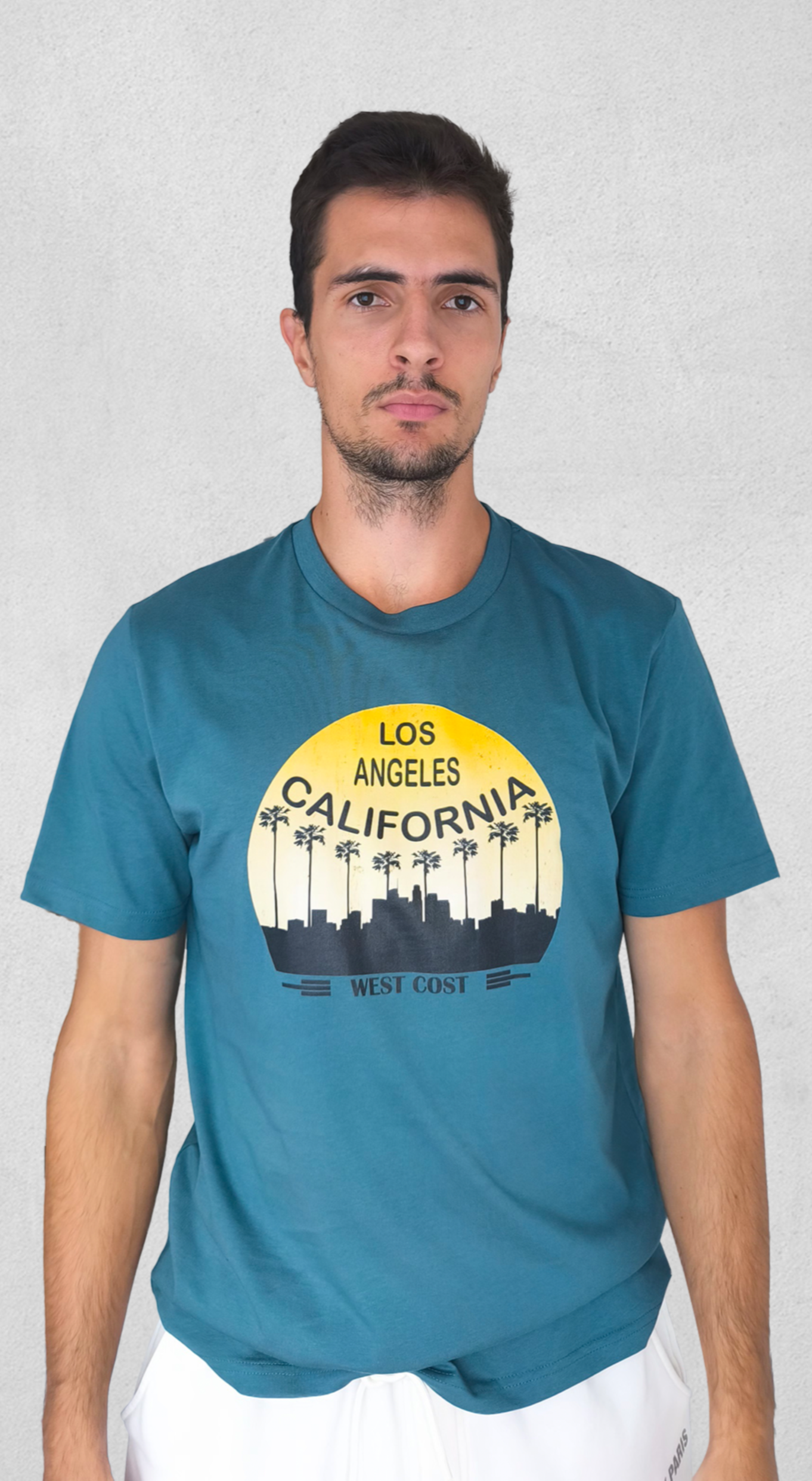 Los Angeles T-shirt Baumwolle, Reisekleidung, Touristik