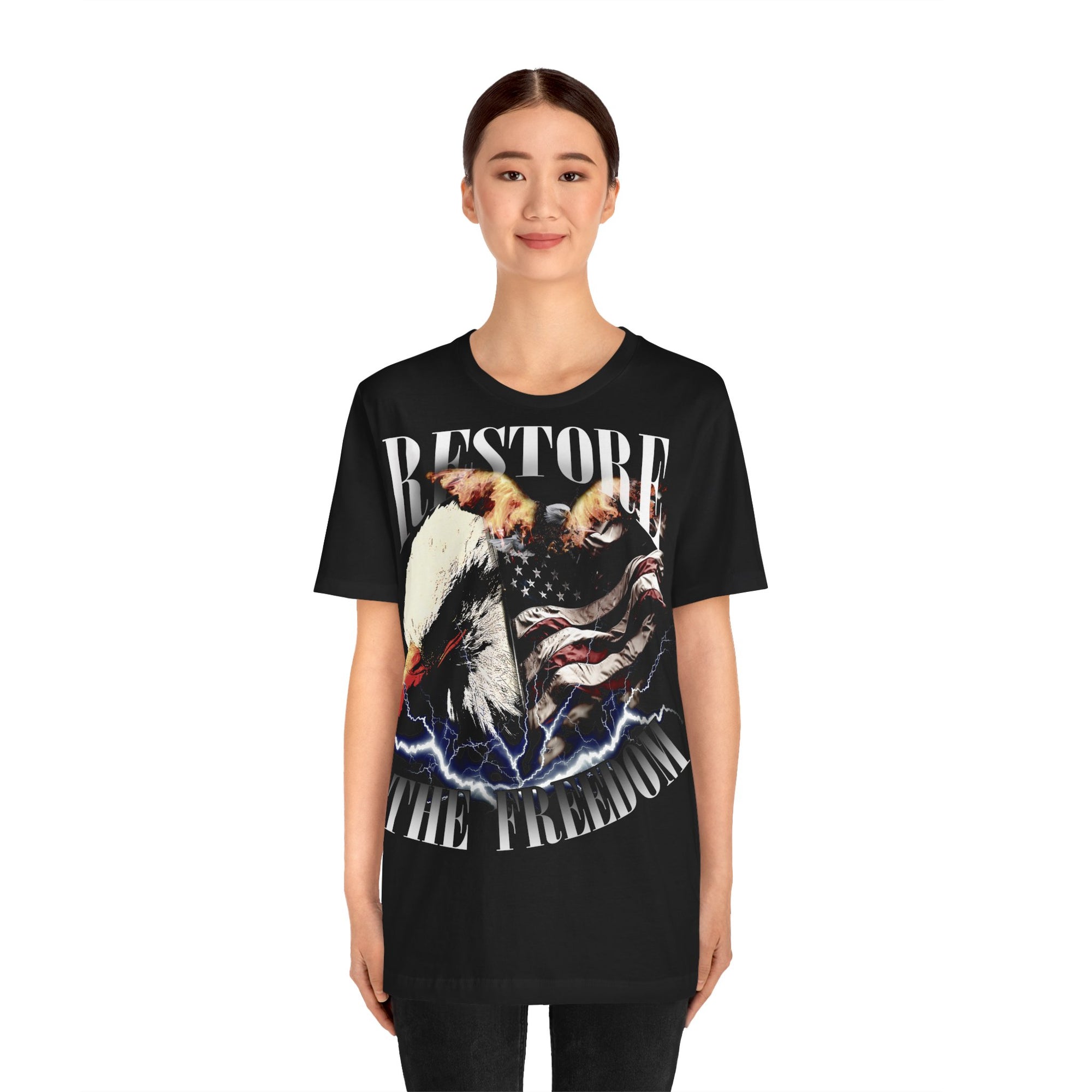 Restore The Freedom Baumwolle T-shirt