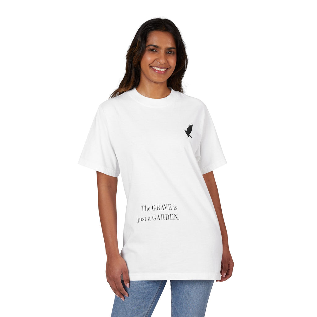 Unisex Garment-Dyed Drop-Shoulder T-Shirt