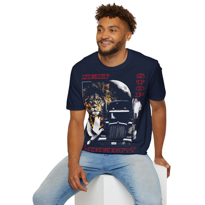 Next Stop Liberty Cotton T-shirt