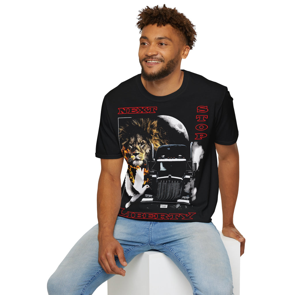 Next Stop Liberty Cotton T-shirt