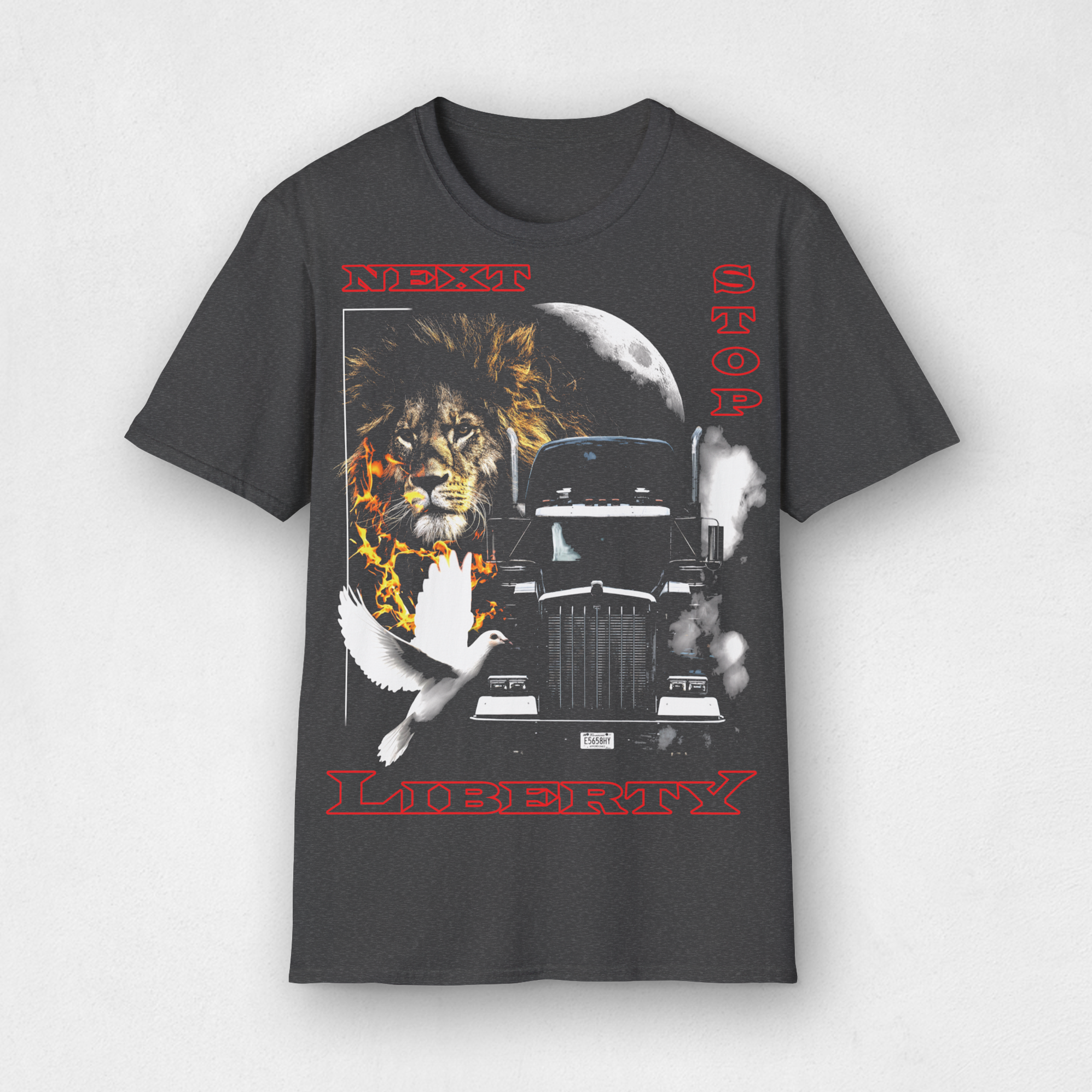 Next Stop Liberty Cotton T-shirt