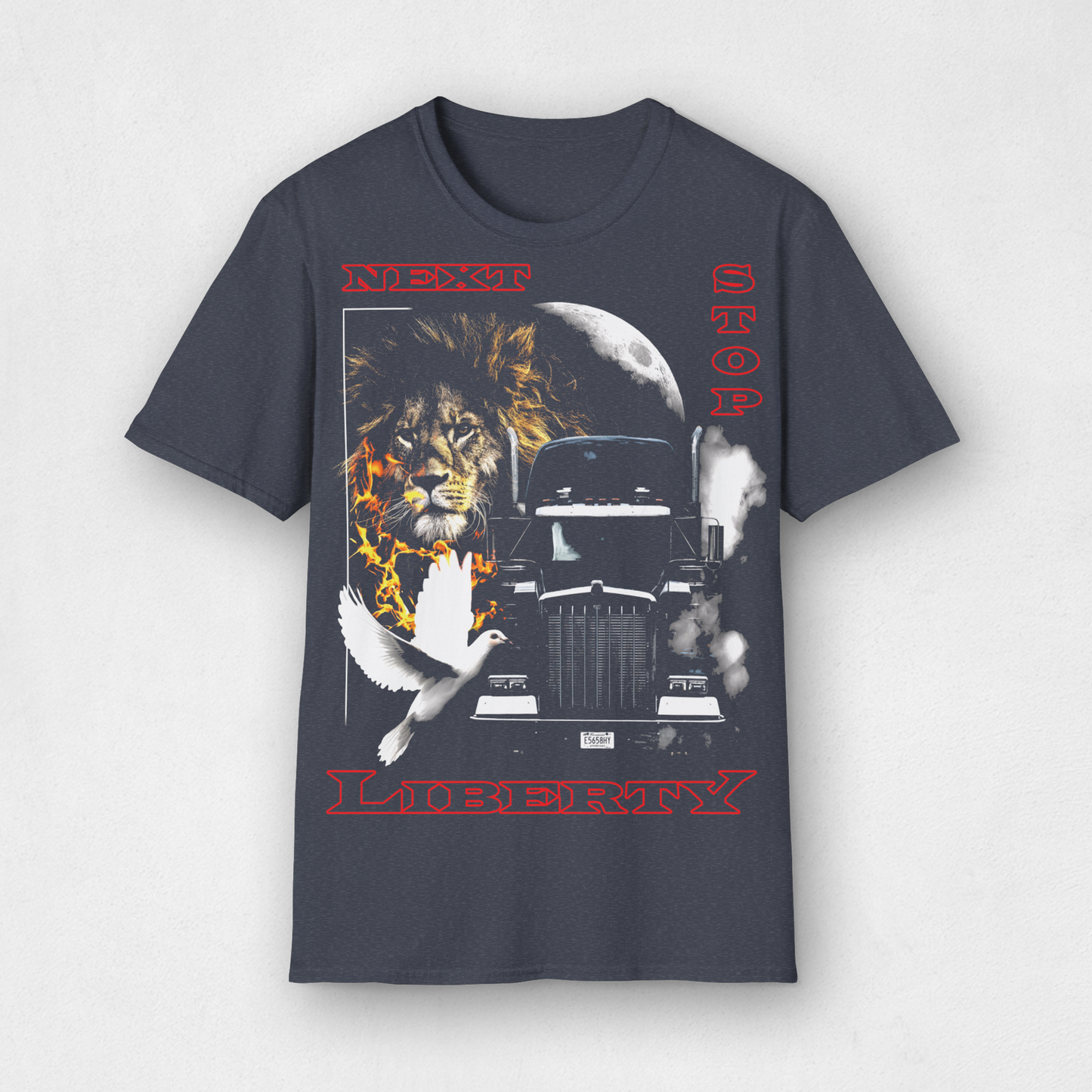 Next Stop Liberty Cotton T-shirt