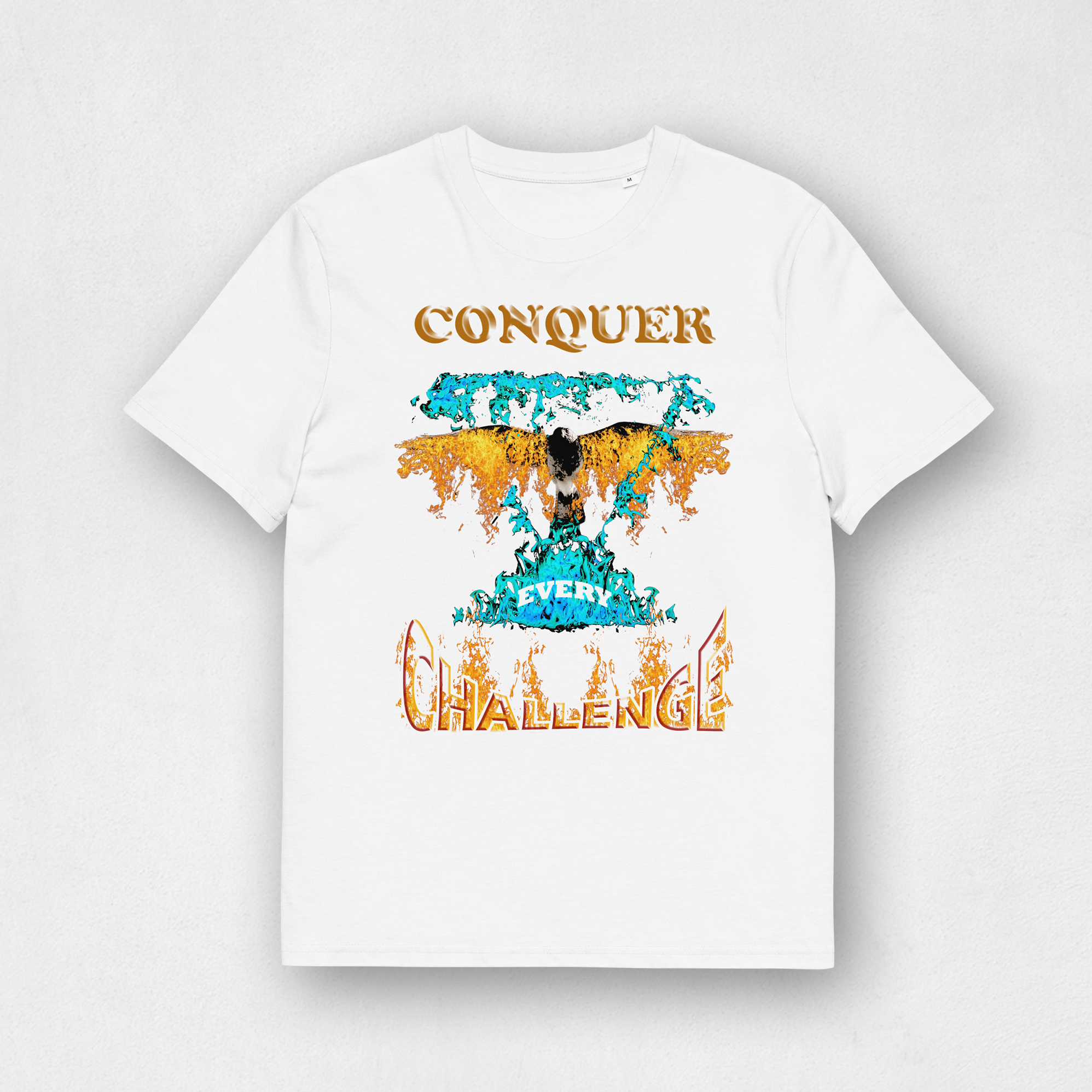 Conquer Every Challenge Baumwoll-T-Shirt
