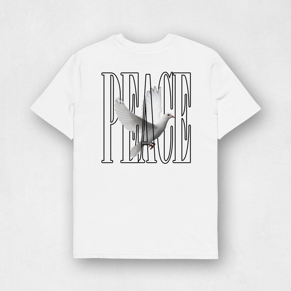 PEACE T-Shirt aus Bio-Baumwolle