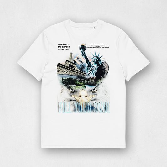 Fill Your Soul Inspirational Cotton T-shirt